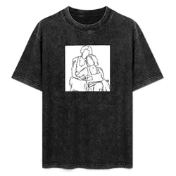 Bette & tina T-Shirt Basic Solid Color Short Sleeve Cotton Top