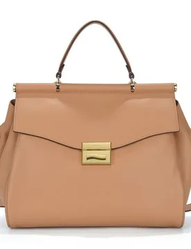 Borsa Amira Donna 19105-camel Marrone - NANNINI FIRENZE - FashionsVida