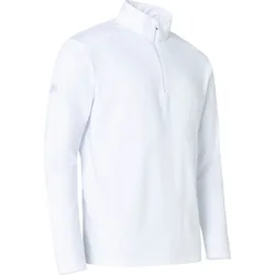 Layer Junior Dunbar Fleece 1/2-Zip, weiss 130
