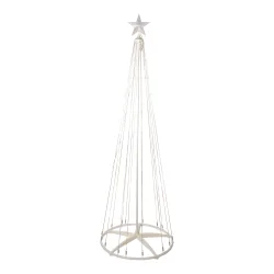 Viva domo LED-Weihnachtsbaum weiss