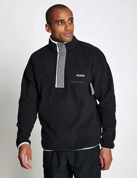 Helvetia II Funnel Neck Sweatshirt Black male - Columbia - FashionsVida