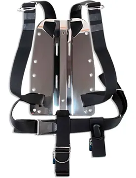 Sistema Di Imbracatura Con Piastra Posteriore Alluminio Completo No Mc Pac 3 Mm