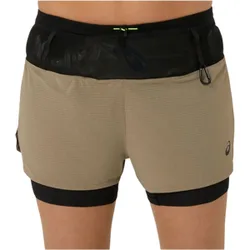 FUJITRAIL 2IN1 SHORT Damen Braun XS