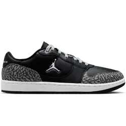 Jordan court connect low zapatilla moda hombre Negro (42)
