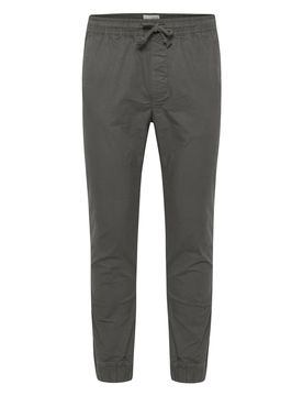 Solid Pantalón gris oscuro