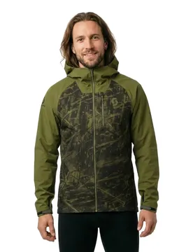 Giacca Trail Storm Dryospun Fir Green / Black