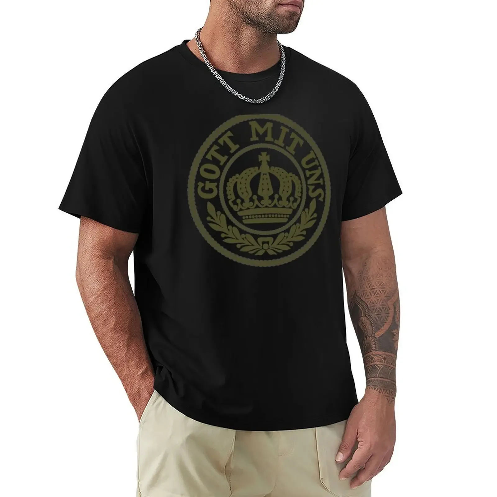 GOTT MIT UNS T-Shirt Soft Stretch Short Sleeve Top - Aliexpress - FashionsVida