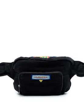 Nylon 80s Patch Convertible Belt Bag - Gucci - FashionsVida