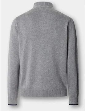 Jersey de hombre cuarto de cremallera algodón lrc - Hackett - FashionsVida