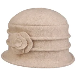 Beata Milled Wool Hat by - oatmeal - Damen - Size: One Size
