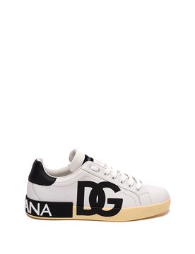 Sneaker Portofino con logo DG