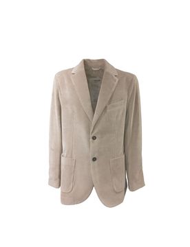 Giacca Corduroy Grigio Chiaro CN4040