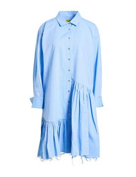 Mini-Kleid Damen Himmelblau S Damen