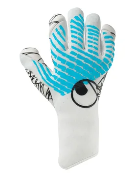 Gants De Gardien De But Fm Cybertec Ultragrip Sc White / Cyber Blue / Black 12 unisex - Uhlsport - FashionsVida