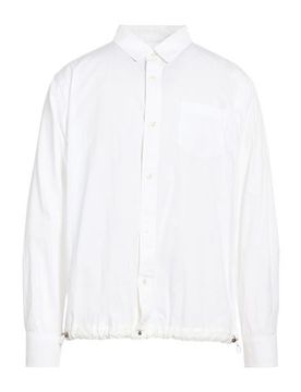 Sacai Camisa Hombre Blanco 3 Hombre
