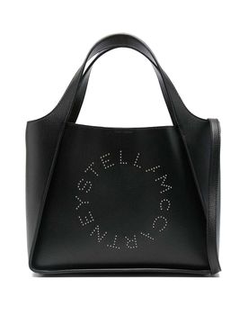 Borsa tote con logo Stella