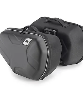 Coppia Borse Moto Laterali RA314 Termoformate Nero taglia unica - Kappa - FashionsVida