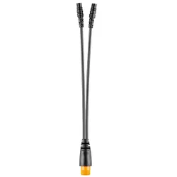 Y-cable Dual Transducer Black 12 To Dual 4 Pins unisex