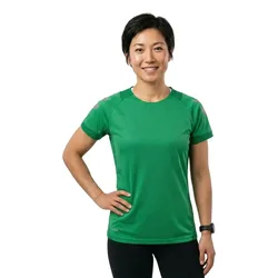 T-shirt à Manches Courtes Lead Poly Jelly Bean XS