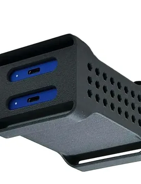D-Printed Holder for T9 Portable Solid State Drive Matte Black Storage Case with Cooling Vents Type-C Slot - Aliexpress - FashionsVida