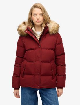 Para mujer. W5011929A Abrigo Everest Five Baffle (L), Casual, Poliéster Reciclado, Sostenible