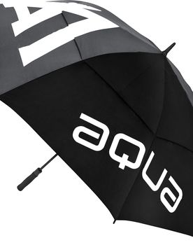 Golfschirm Aqua UV XL, schwarz/grau
