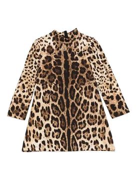 Dolce & Gabbana Jr Vestito Con Logo