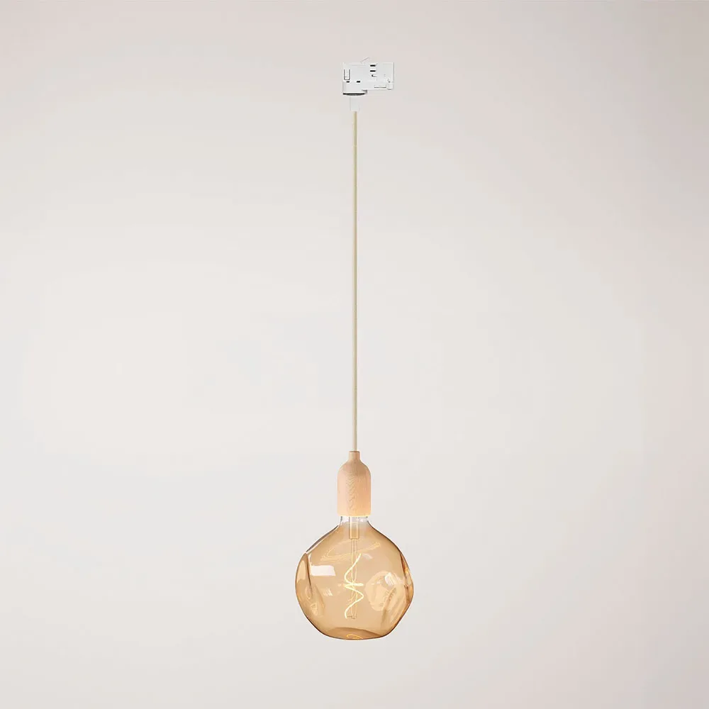 Cables Lampe Suspendue Wooden Track Powergear Neutral One Size - Creative - FashionsVida