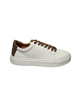Albcldm-9067-wlo Uomo Pelle Bianco