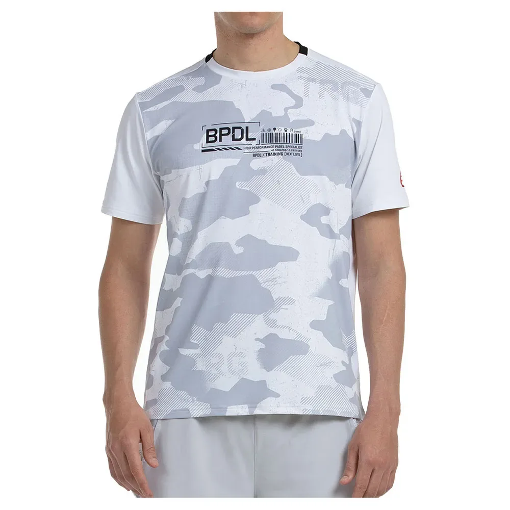 Esgos Short Sleeve T-shirt White 2XL - Bullpadel - FashionsVida