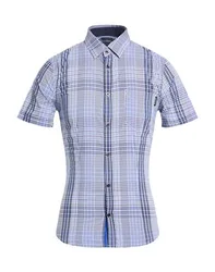 Guess Hemd Herren Blau S Herren