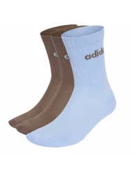 Pack Linear Cotton Rich Cushioned Crew Socks Beige Mix female