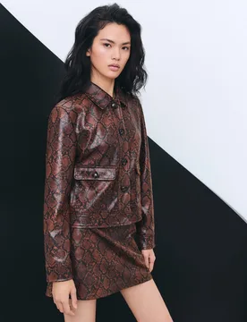 Cazadora de mujer serpiente - Tintoretto - FashionsVida