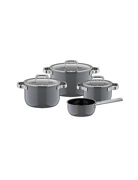 Batería de cocina 4 pzas. FUSIONTEC MINERAL PRO Platinum gris