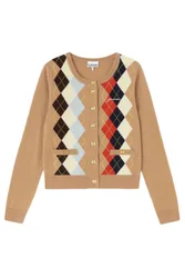 GANNI Maglie Camel
