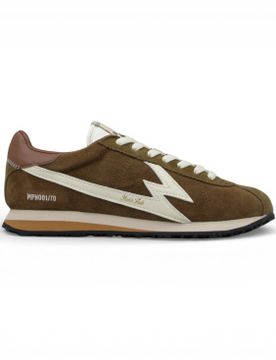Para mujer. FL218 Zapatillas Flash marrón (36), Plano, Cordones, Casual