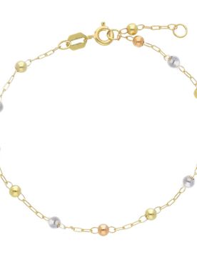 Bracciale Donna Oro Bianco Giallo Rosa GL102000