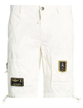 Shorts & Bermudashorts Herren Weiß 44 Herren - Aeronautica Militare - FashionsVida
