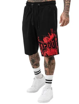 Short Blashed Black / Red 3XL