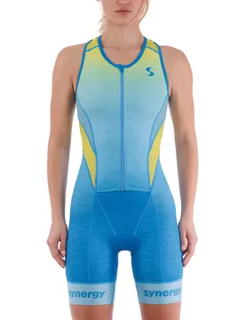 Triathlon Senza Maniche Pro Aqua Green M