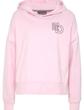 Elbsand Sudadera rosa / negro