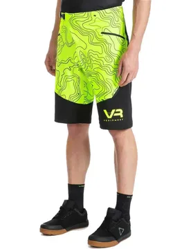 Pantaloni Corti Eqmspmb00228 Fluo Yellow - Vr Equipment - FashionsVida