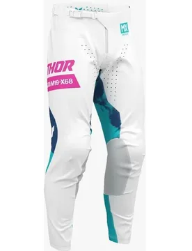 Pantaloni Moto Cross Enduro Launchmode Bleach Bianco Az taglia 40 - THOR - FashionsVida