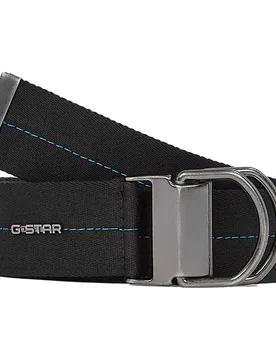 Cintura Gloria Webbing Antic Silver/Osaka Blue / Army webbing r 65 cm