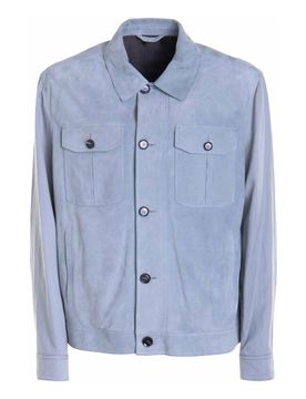 Brioni Giacca in pelle