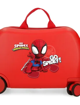 Maleta infantil 2 ruedas multidireccionales Go Spidey con capacidad de 24L - Personajes - FashionsVida