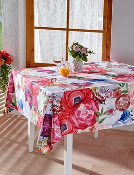 Tischdecke "Blütenzauber" 135 x 175 cm - 3Pagen - FashionsVida