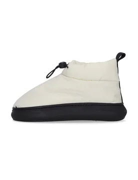 Scarponcino Alto Donna Boot Off White - Gummy - FashionsVida