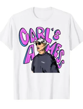 Carl's A Mess Funny House Meme Sarcastic Quote Retro T-shirt For Men Women 100% Cotton T Shirts Short Sleeve Tops 0406-3 - Aliexpress - FashionsVida
