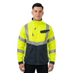 Veste Safe Supreme 15509 Hi-Vis Yellow / Dark Navy 3XL
